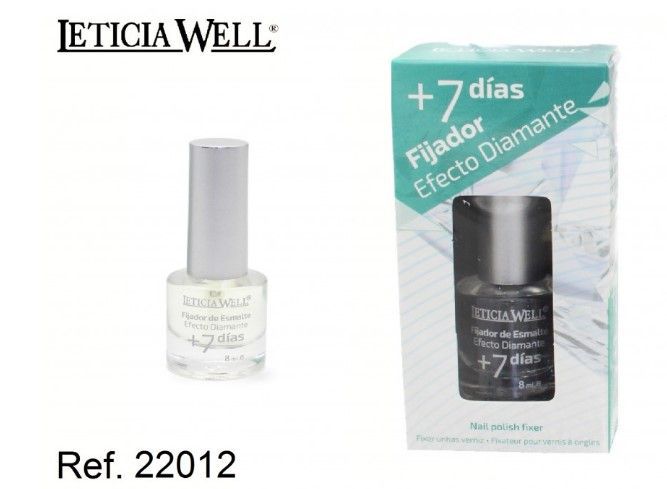 Fijador efecto diamante 7D Leticia Well 12 unidades - Cosméticos