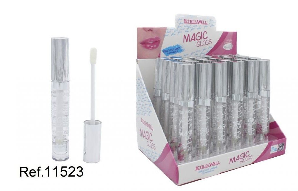 Brillo labial transparente Leticia Well 24/u 11523 LW