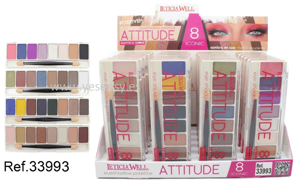 Sombra de ojos Attitude 24/u 33993