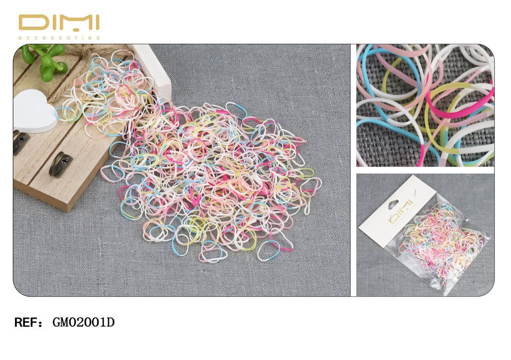 Gomitas de colores 24 u - Gomas para el cabello