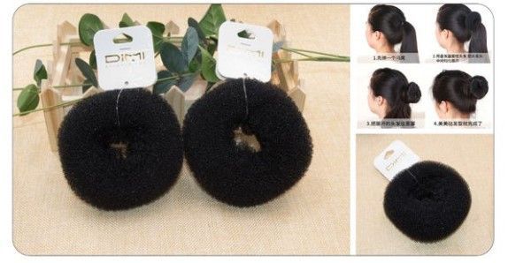 Donuts para el cabello 11cm, 12 unidades, accesorios para el cabello