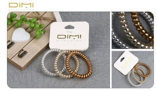 Pack coletero de cable (24 unidades) - Accesorios para cabello