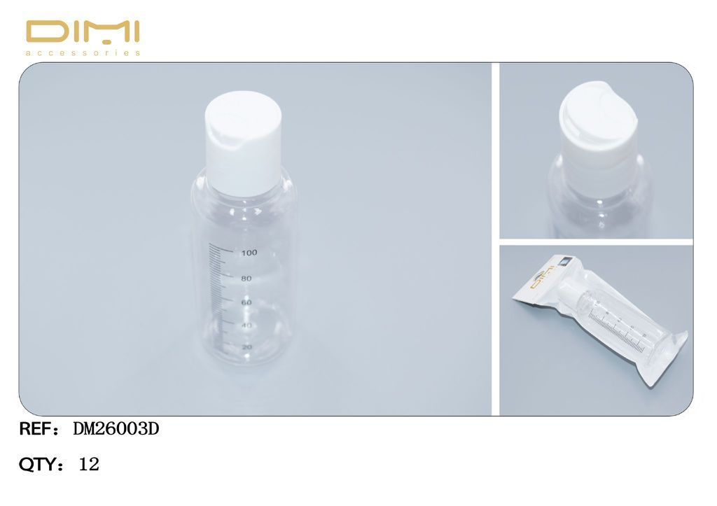 Botes plásticos 100 ml 12 pz DM26003D - Envases y frascos