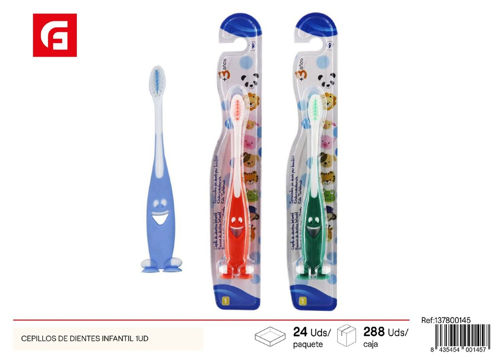 Cepillos de dientes infantiles 1 unidad - Productos de cuidado personal