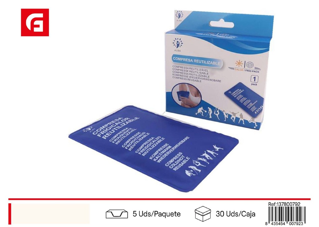 Compresa reutilizable frío/calor - Productos de cuidado personal