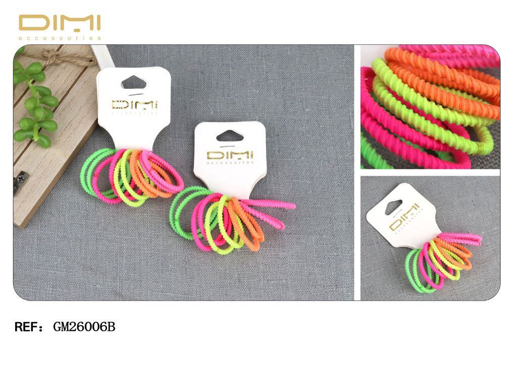 Gomas (24 uds) - Accesorios de peinado y moda