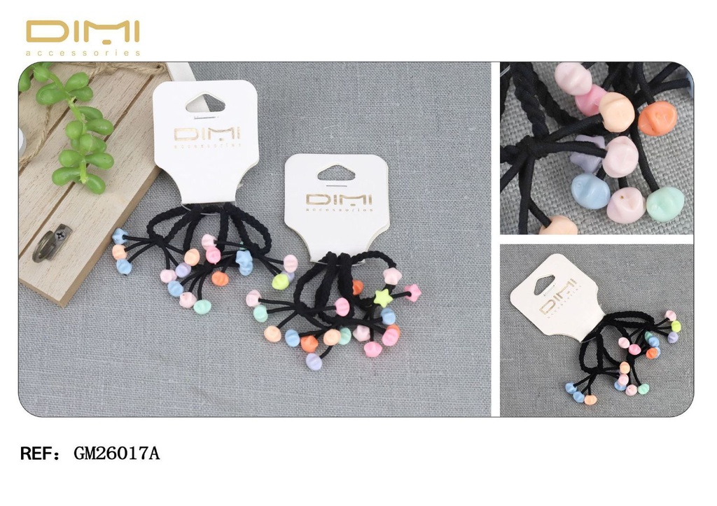 GOMA DE PELO 24/U - Gomas para Cabello Niños Variadas 