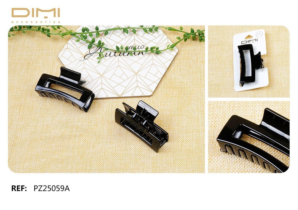 Pinza para cabello 7cm 12/u PZ25059A DM para peinados