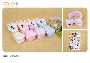 Turbante facial 12 unidades CP09073U - Accesorios de belleza