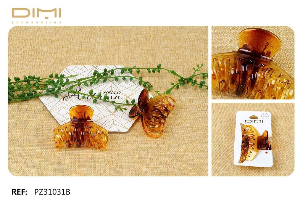 Pinza de 8 cm 12/U PZ31031B DM - Accesorios para el cabello