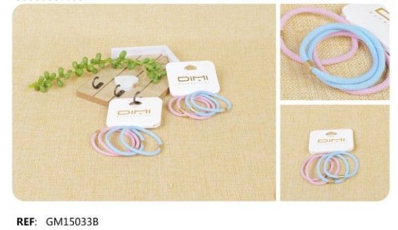 Gomas 4u (7 cm) (24/u) GM15033B DM - Accesorios para el cabello