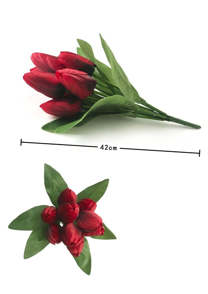 Decoración de flores - Ramal de tulipanes holandeses