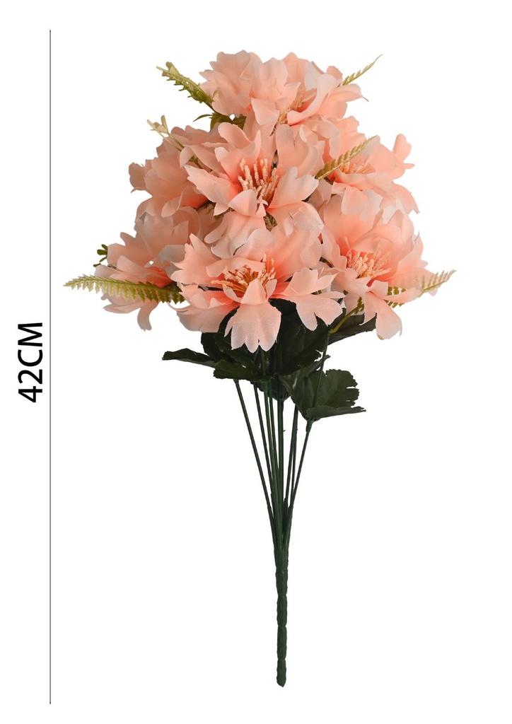 Ramo de flores artificiales naranjas - Decoración floral