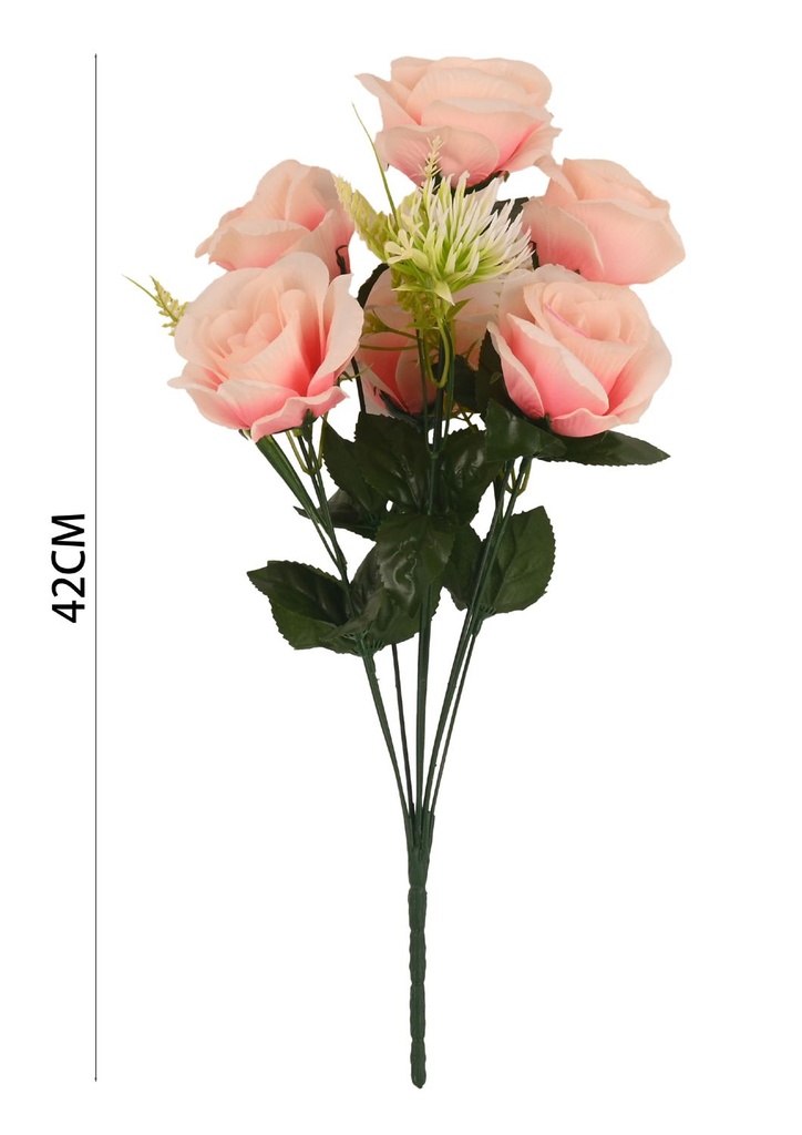 Ramo de flores artificiales rosas - Decoración floral
