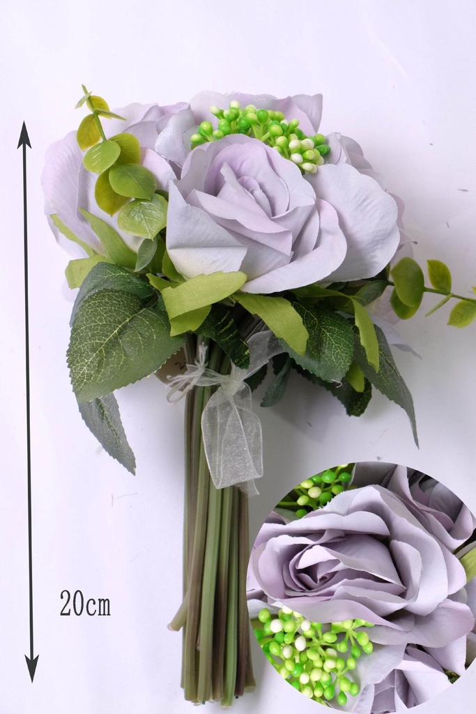 Ramo decorativo gris 630225 - Decoración floral