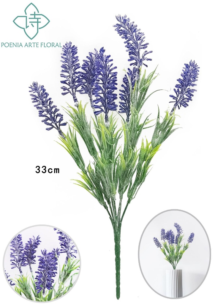 Ramo de lavanda de 7 cabezas - Decoraciones florales