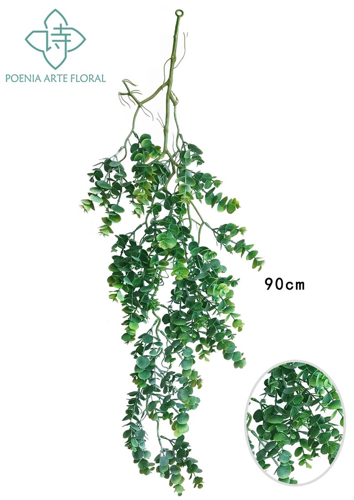 Hojas de eucalipto blancas - Decoración floral