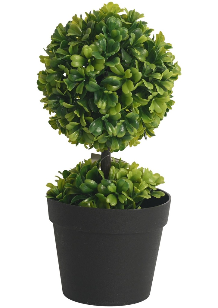 Planta artificial Boj en maceta para decoración del hogar