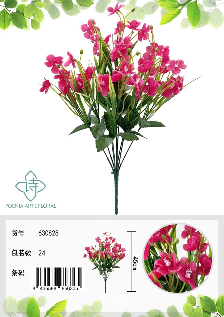 Ramo de flores artificiales - Decoración floral