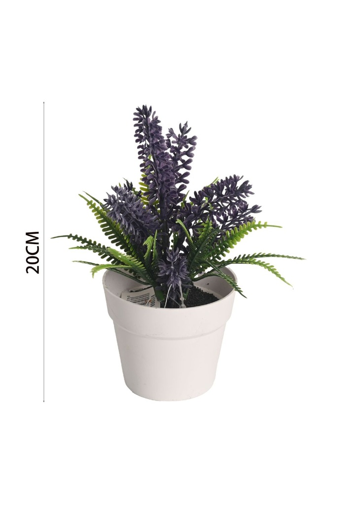 Planta artificial de lavanda 20cm para decoración