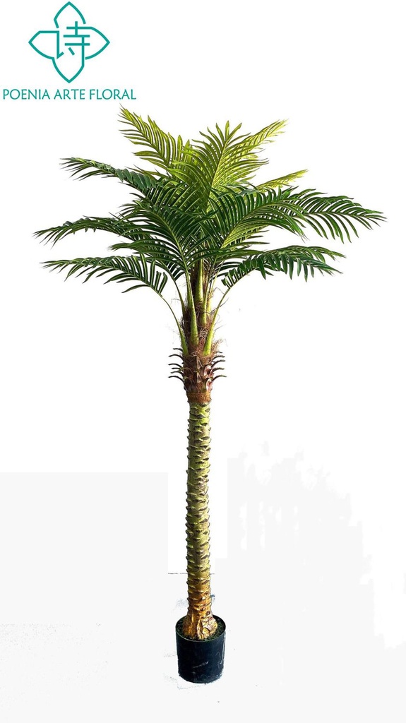 Planta artificial palma Areca 210cm para decoración del hogar