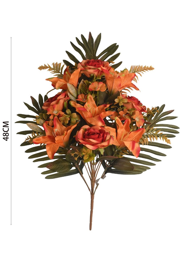 Lily half bush x 12 - Flores artificiales