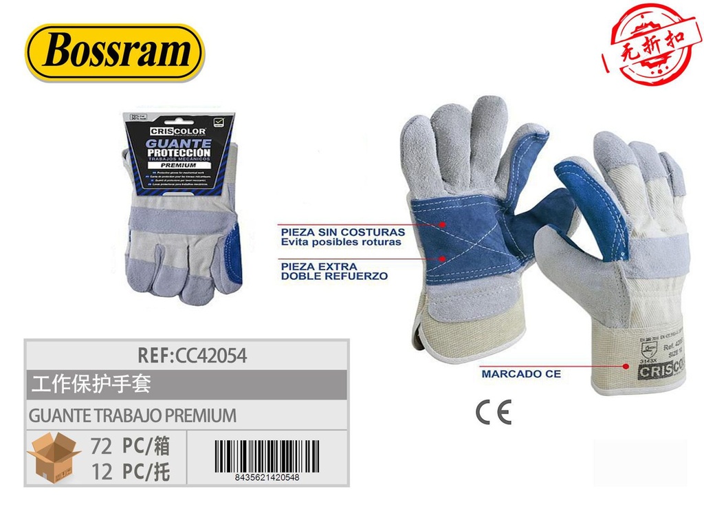 Guantes de trabajo premium