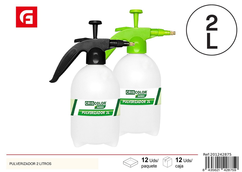 Pulverizador 2 litros - Utensilios de limpieza