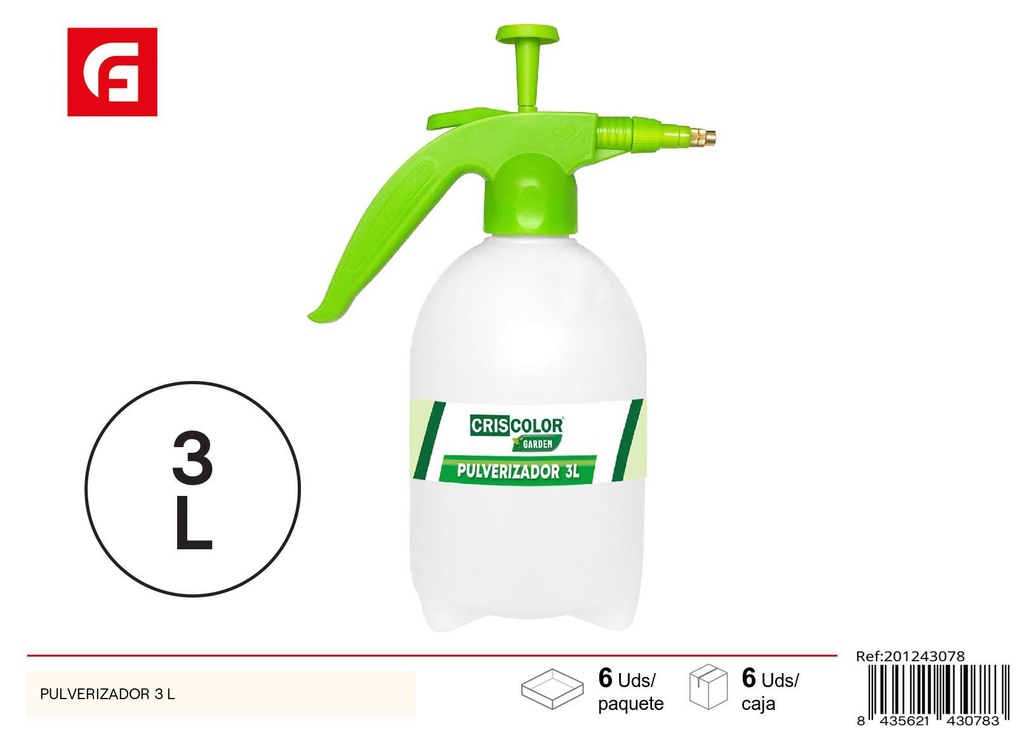 Pulverizador 3 L - Accesorios para el hogar