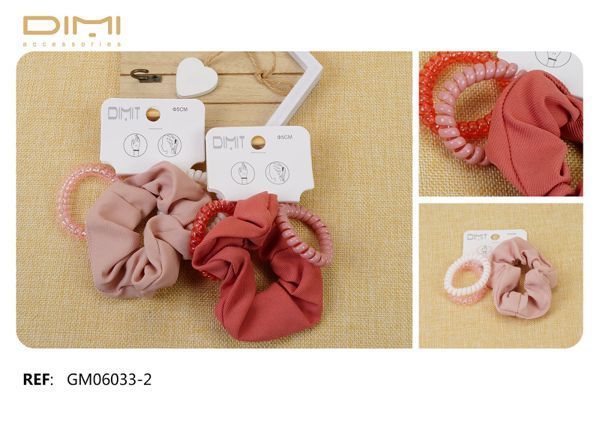 Coletero + Cable 12 Uds - Accesorios para el cabello