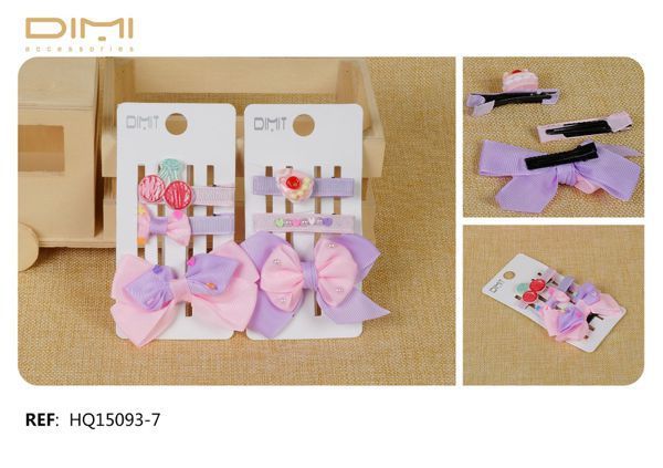 Pack de pinza 12/U HQ15093-7 - Accesorios para el cabello