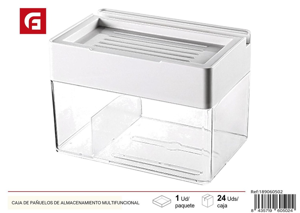 Caja de pañuelos de almacenamiento multifuncional para baño