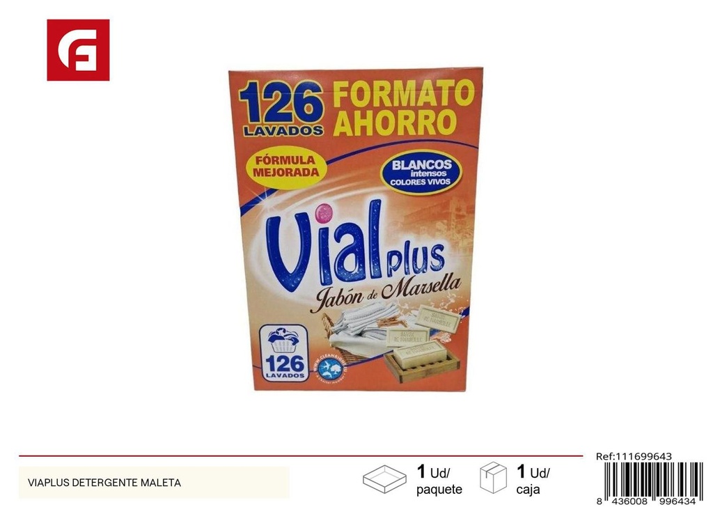 Detergente Viaplus maleta - Productos de limpieza