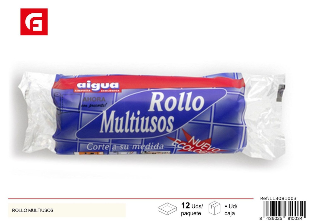 Rollo multiusos de limpieza para cocina y hogar