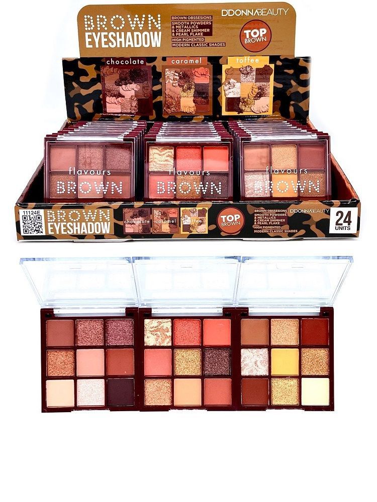 Sombra de ojos Marrón 24/U 11124E DN - Cosméticos para ojos