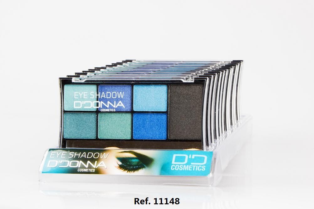 Sombra de ojos azul planet 12/u 11148 DN para maquillaje