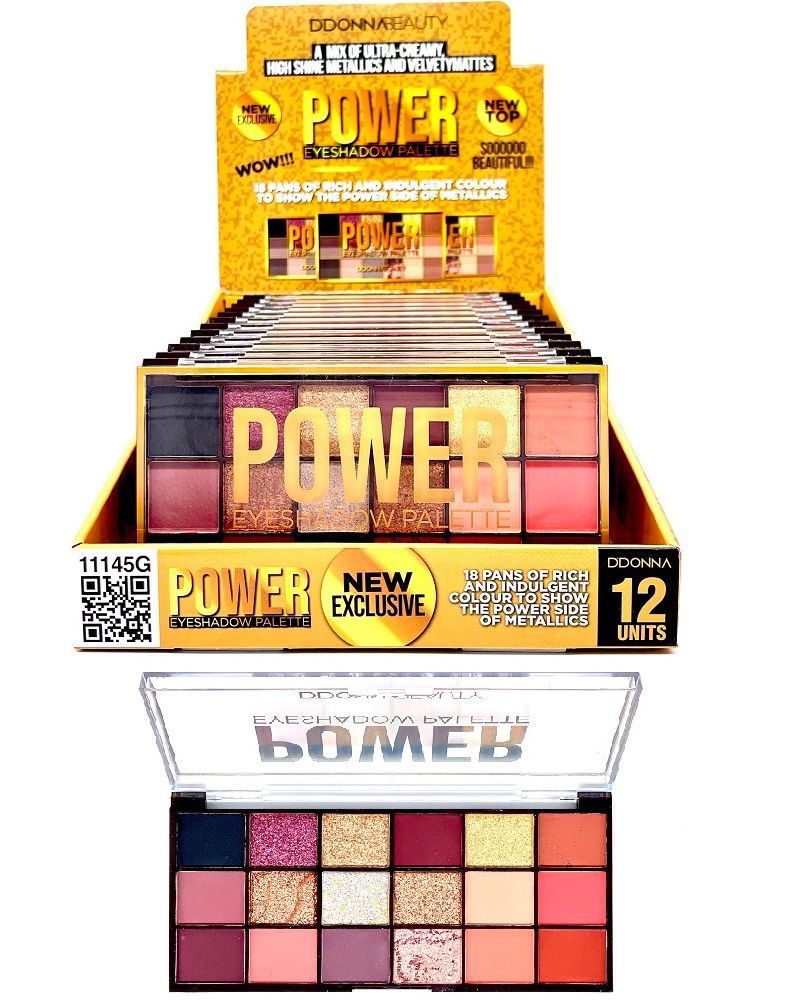 Paleta de sombras de ojos Ddonna 12 unidades