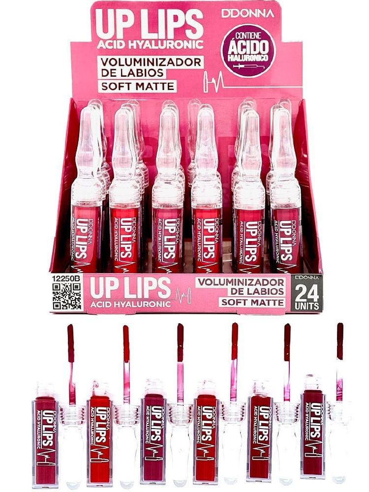 Brillo labial ácido hialurónico 24/u 12250B DD para labios