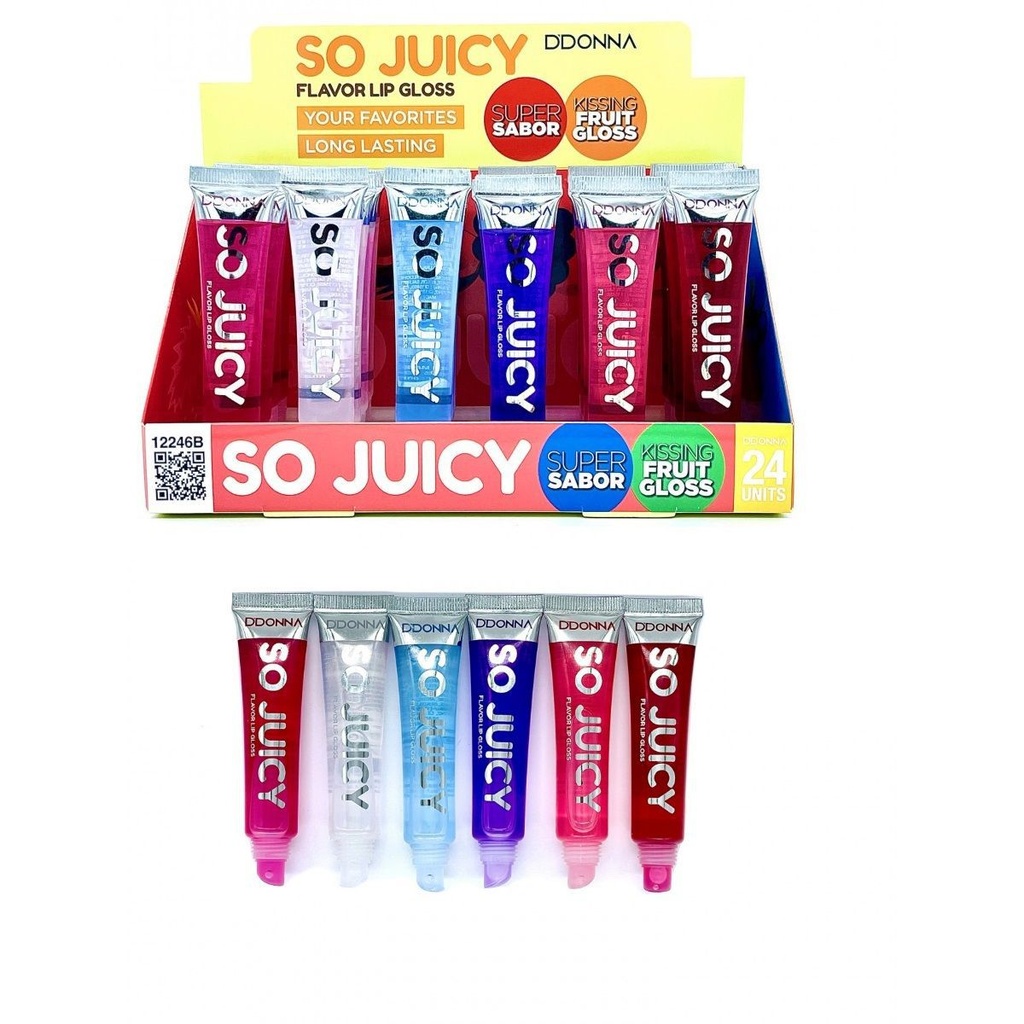 Brillo labial So Juicy 24/u 12246B DD para maquillaje