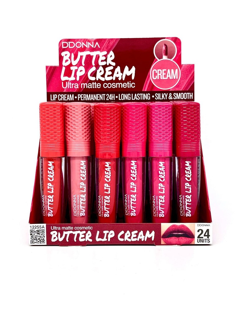 Brillo de labios Lip Gloss Butter Cream 24/u