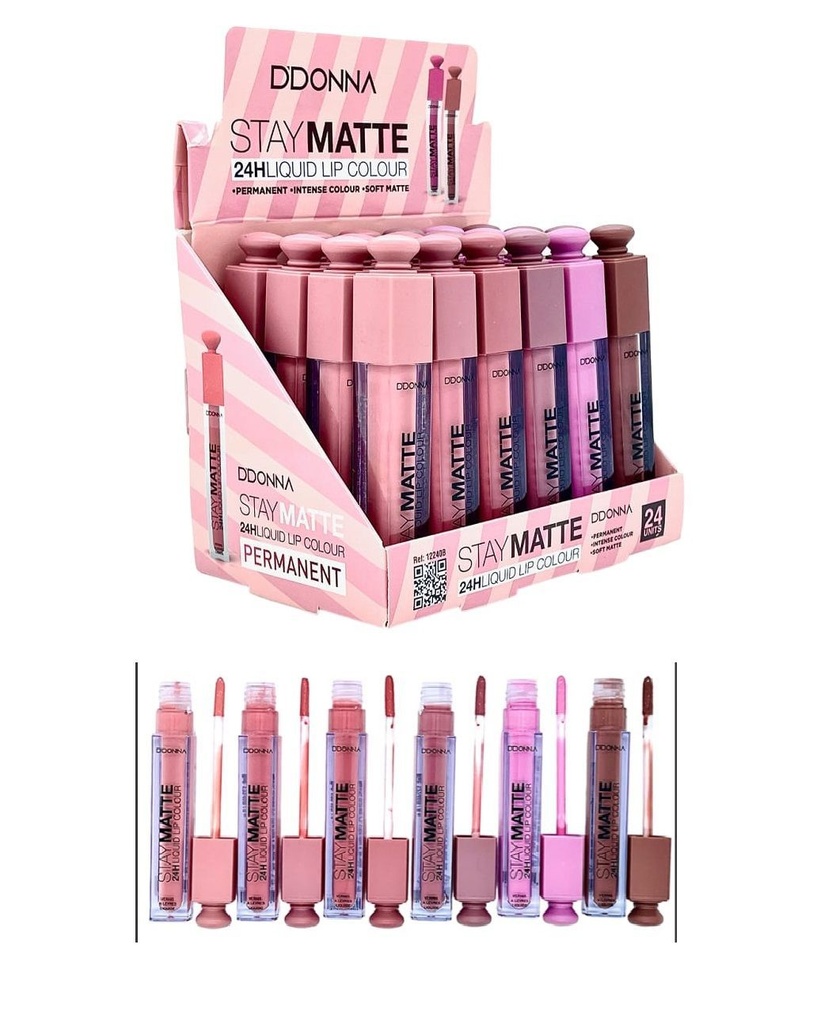 Lápiz labial mate 24h 24/u 12240B Ddona