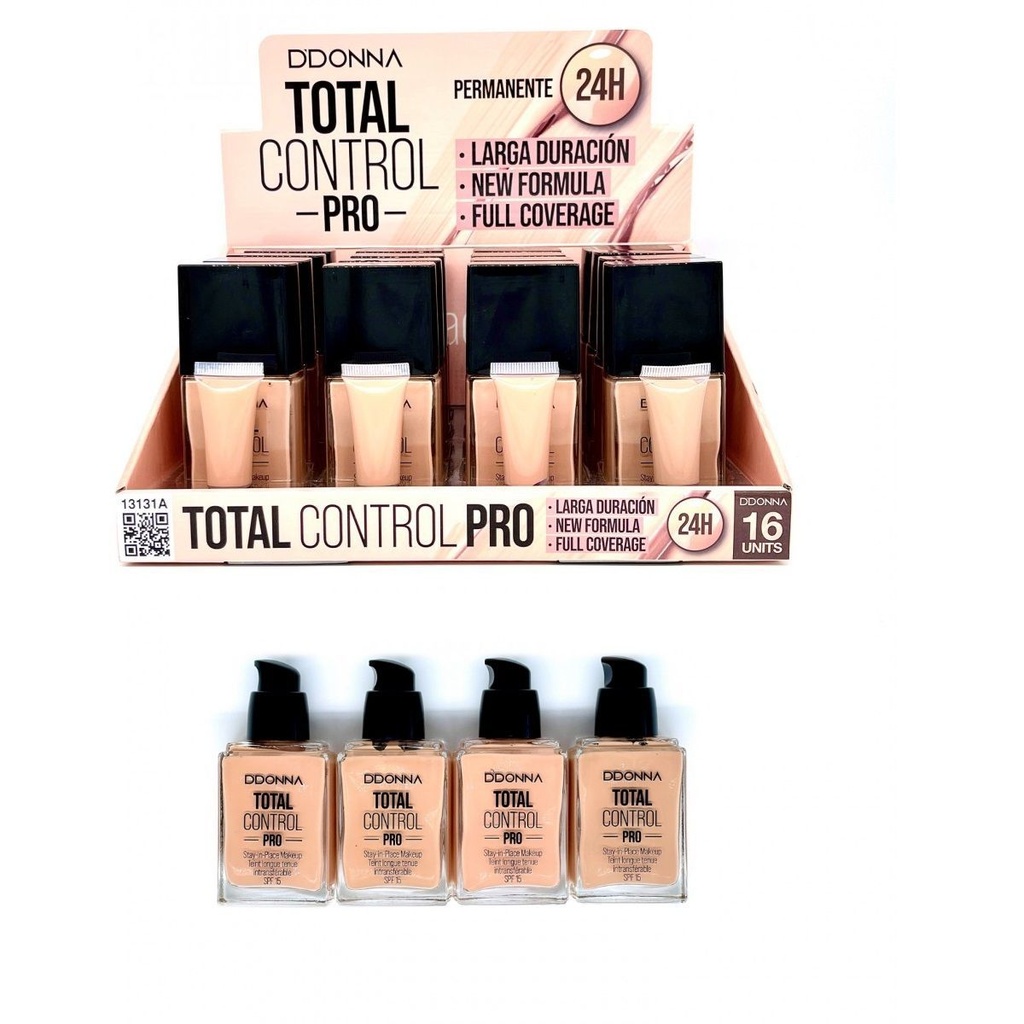 Maquillaje total control pro 16/u para rostro y belleza