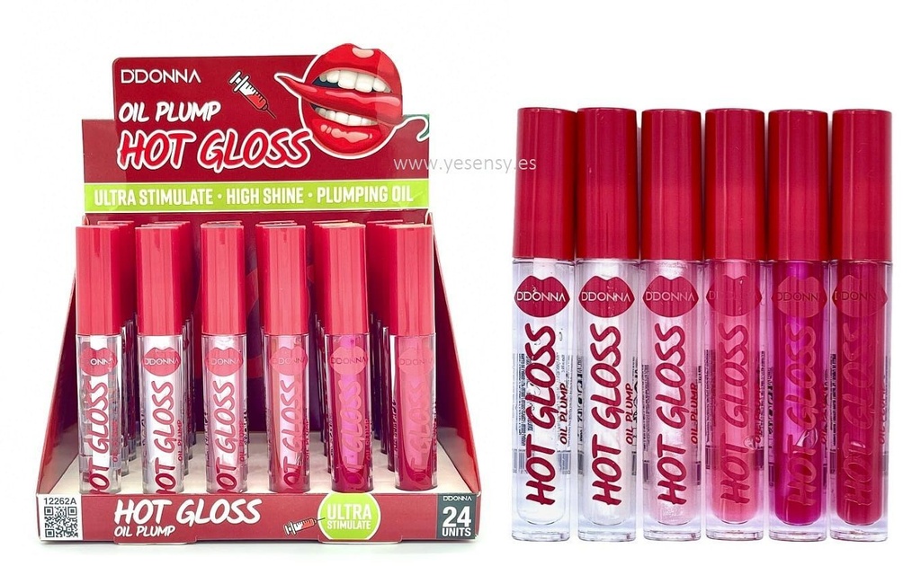 Brillo labial DDONNA Lip Hot Gloss Oil 24/u