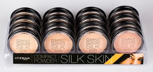 Polvo compacto Silk Skin 16/u 13208 DD para maquillaje