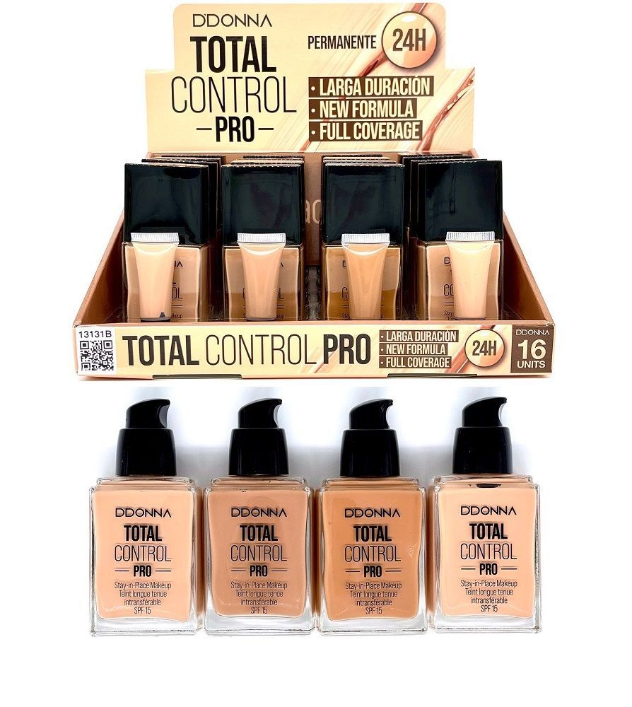 Maquillaje total control pro 16/u DD