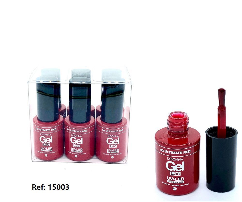 Esmalte de uñas gel UV/LED N03 6/u 15003