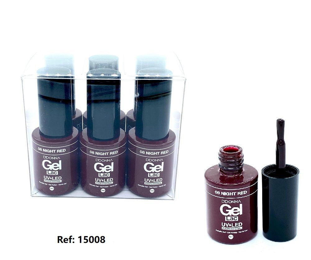 Esmalte gel UV/LED N08 6/u para uñas