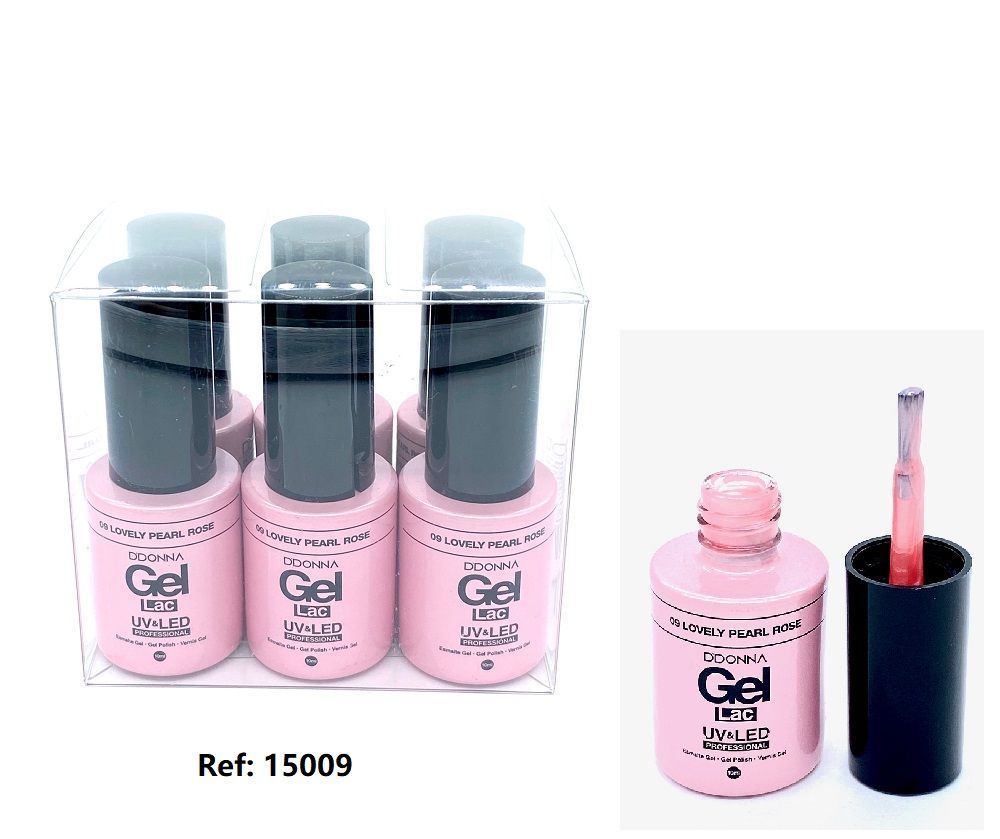 Esmalte gel UV/LED N09 6/u 15009 para manicura