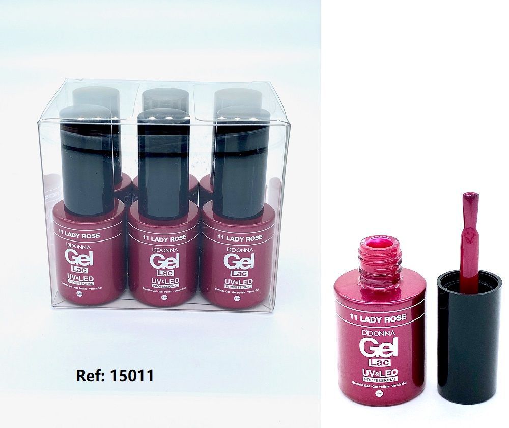 Esmalte gel UV/LED n11 6/u 15011 para manicura