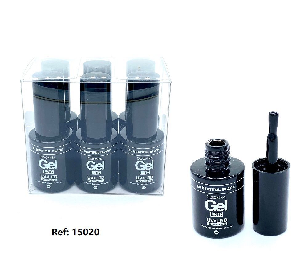 Esmalte gel UV/LED N20 6/u para uñas